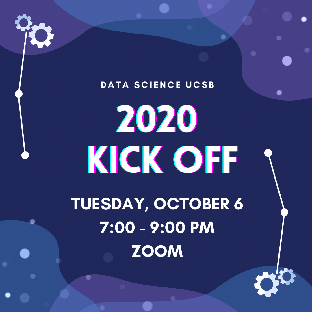 2020 Data Science UCSB Kickoff