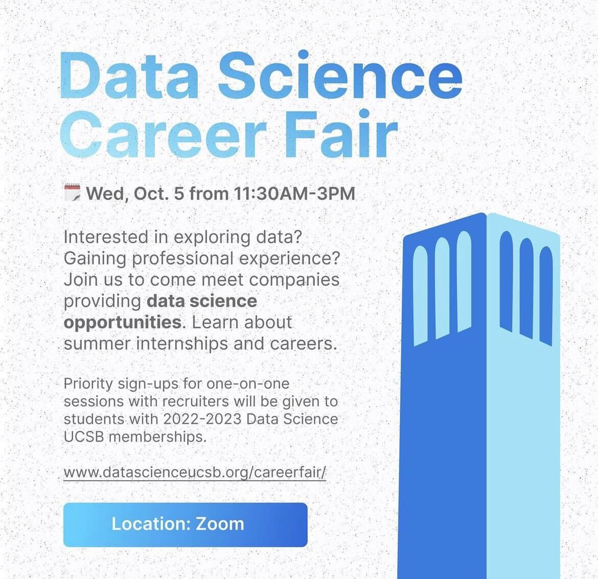 Fall 2022 Data Science UCSB Career Fair
