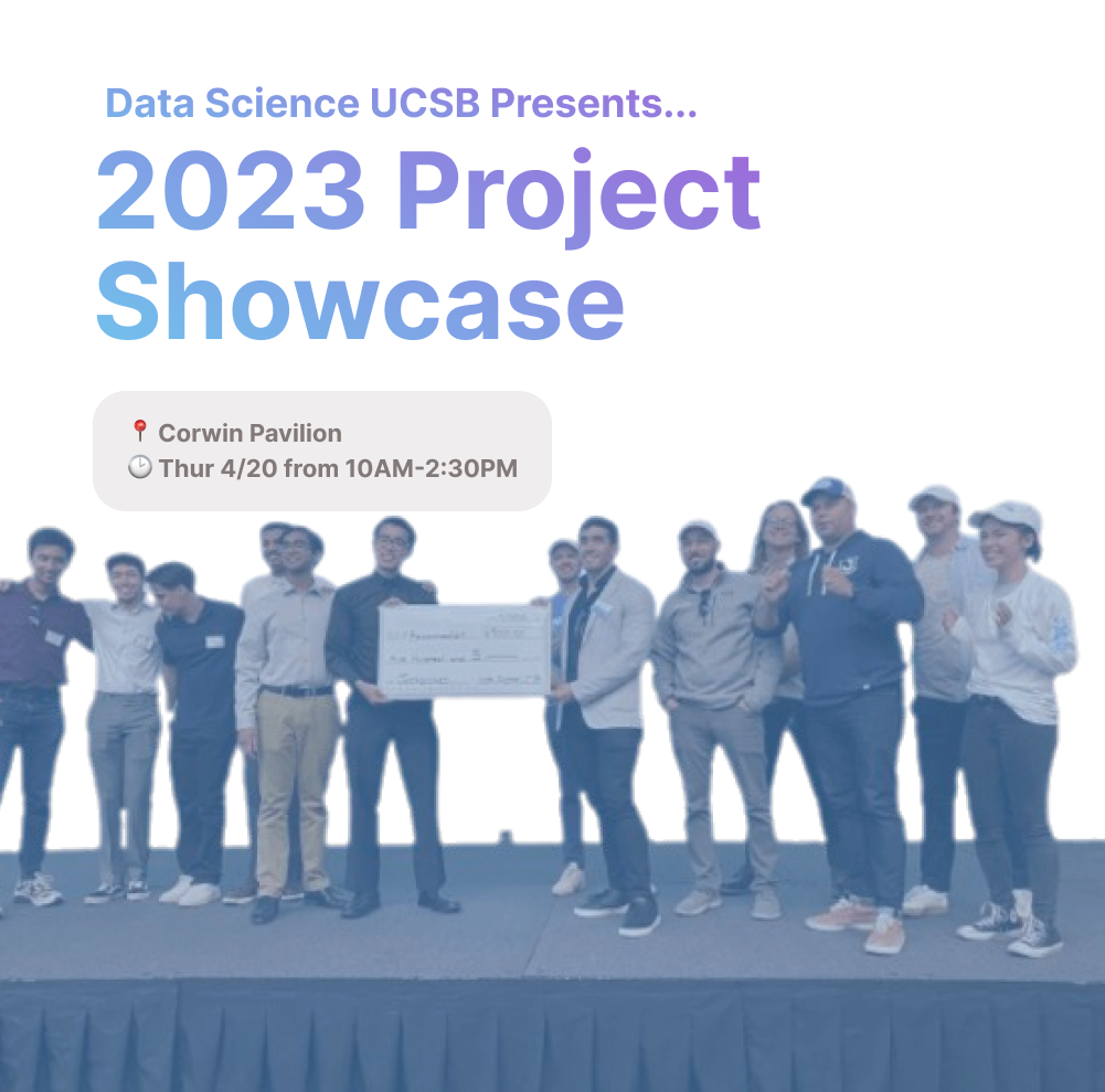 2023 Data Science UCSB Project Showcase